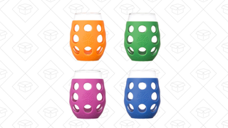 Pack de 4 vasos de vino Lifefactory de 11 onzas | $30 | Amazon